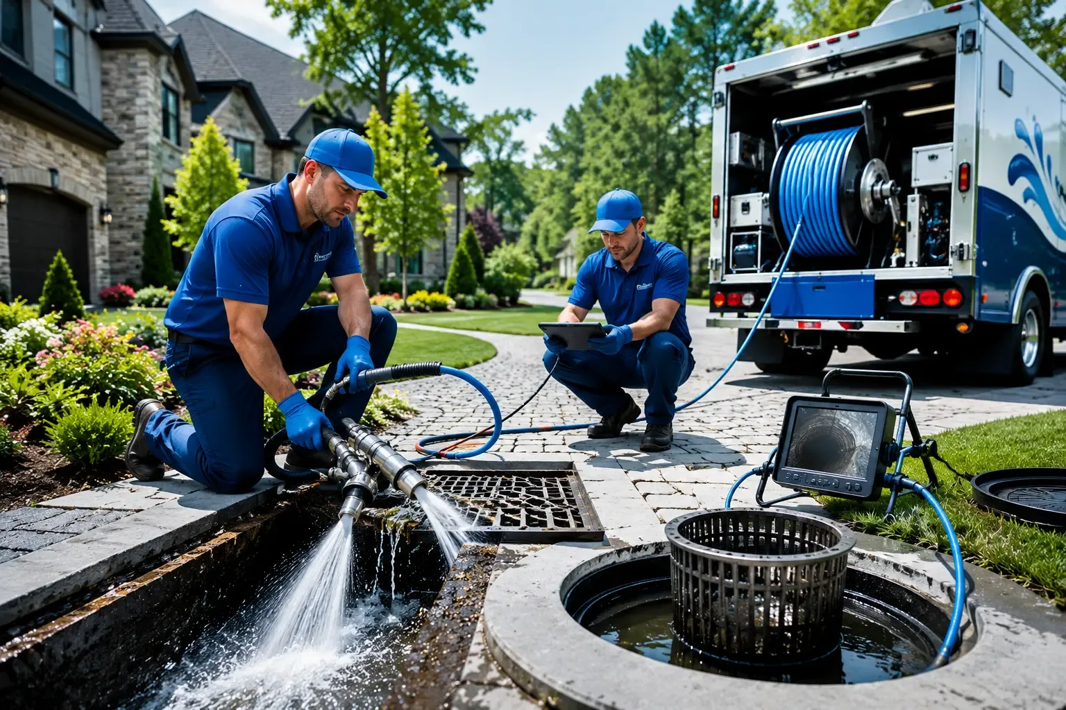 Local outdoor drain cleaning professionals in Ferris, TX